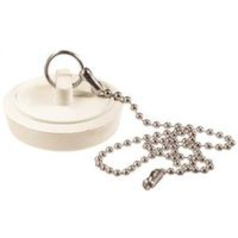 Drain Stopper with Chain 1-3/16