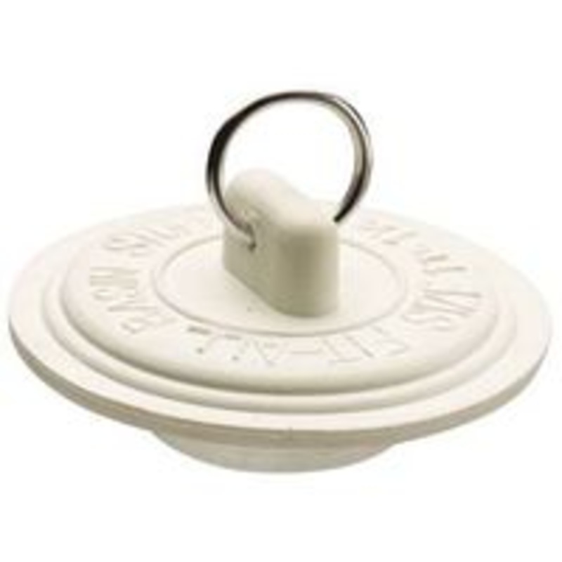 White Rubber Drain Stopper
