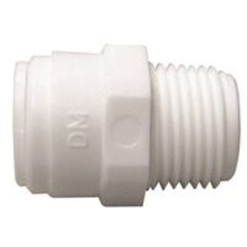 3/8 OD Quick Connect to 3/8 Male Pipe Thread Adapter