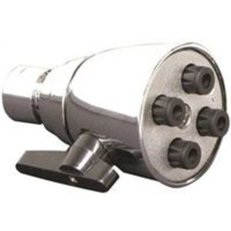 Adjustable Chrome Plated Showerhead