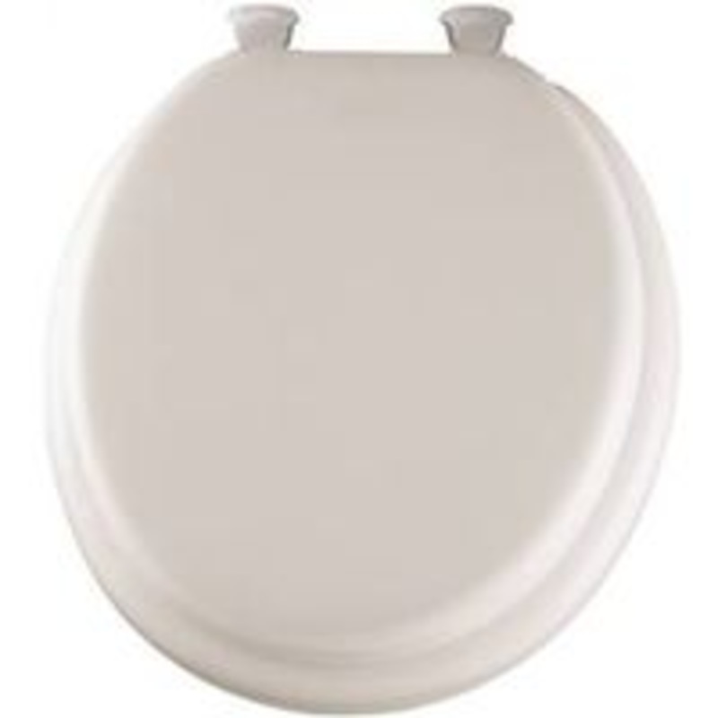 White Round Toilet Seat (6.21 lbs)
