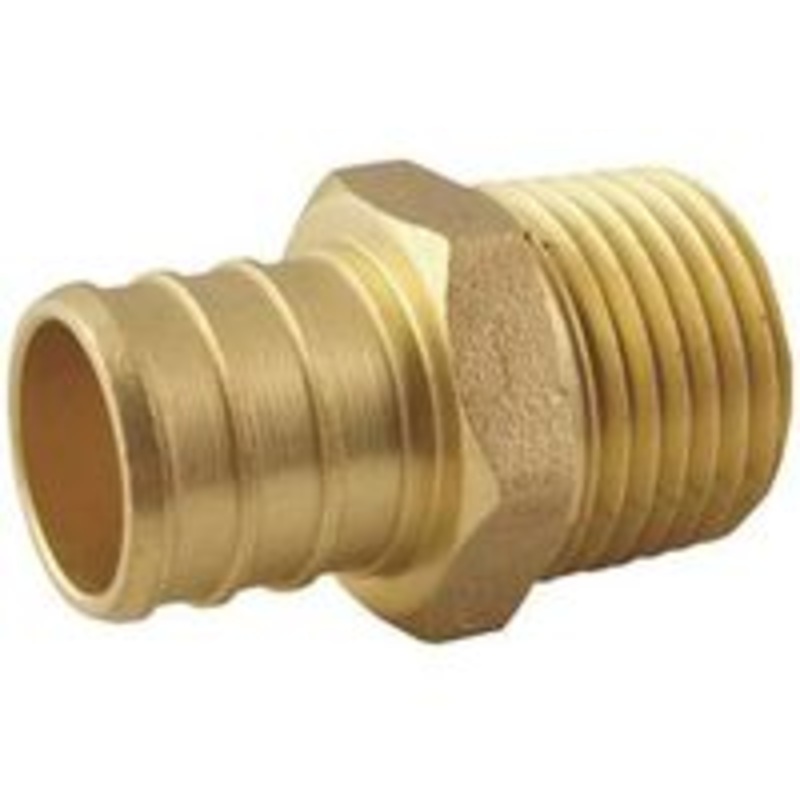 1/2 MPT x 3/4 Barbed PEX Fitting