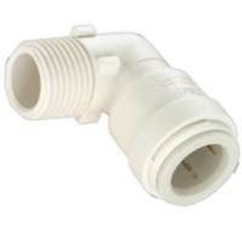 1/2 QC x 3/8 MPT Elbow