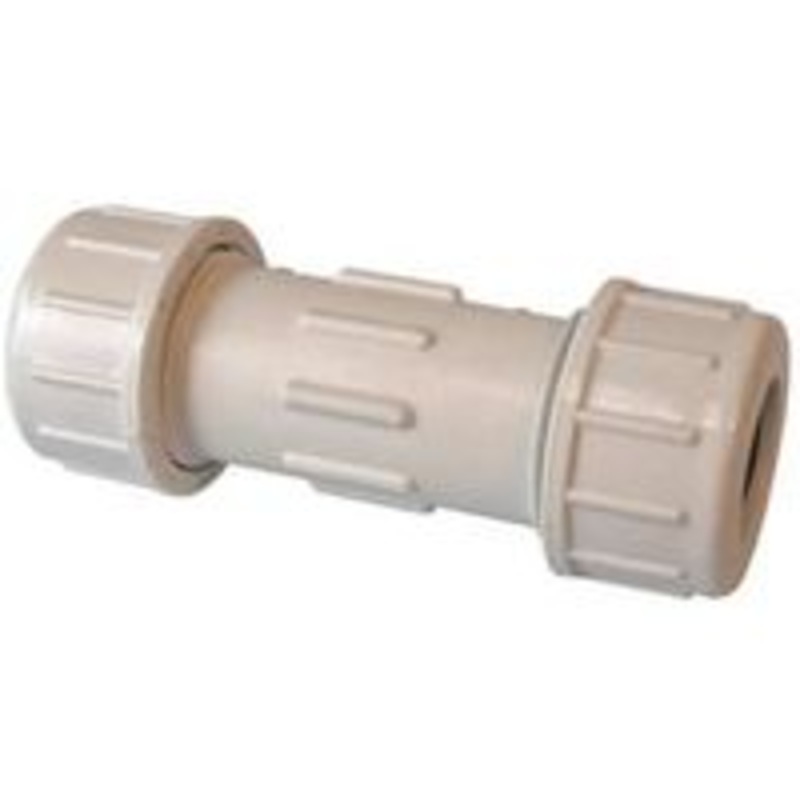 1 PVC CMP Coupling – Pipe Repair Connector for Plumbing