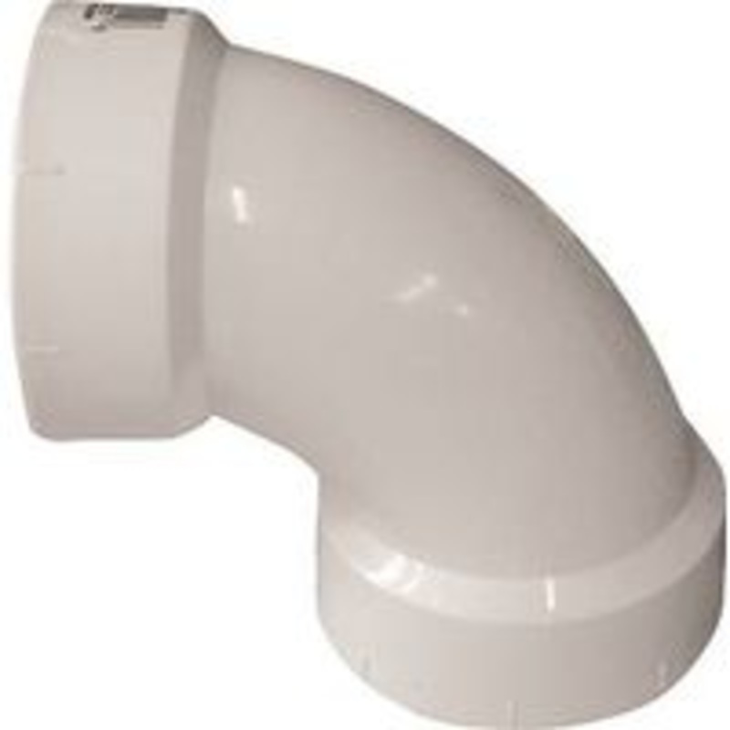 2 DWV 90-Degree Elbow Pipe Fitting