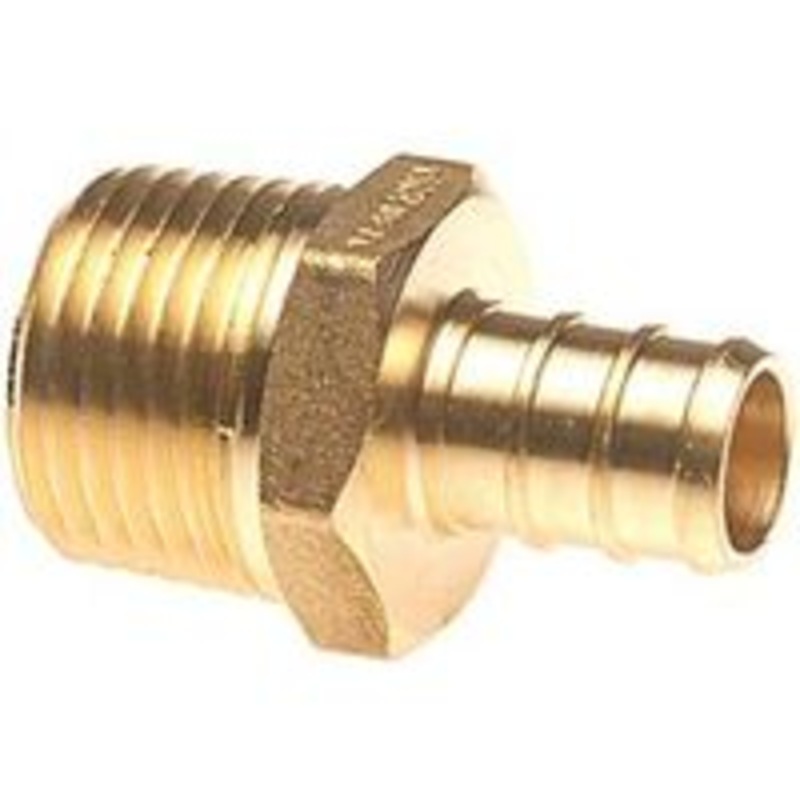 3/4 MPT x 1/2 Barbed PEX Pipe Fitting