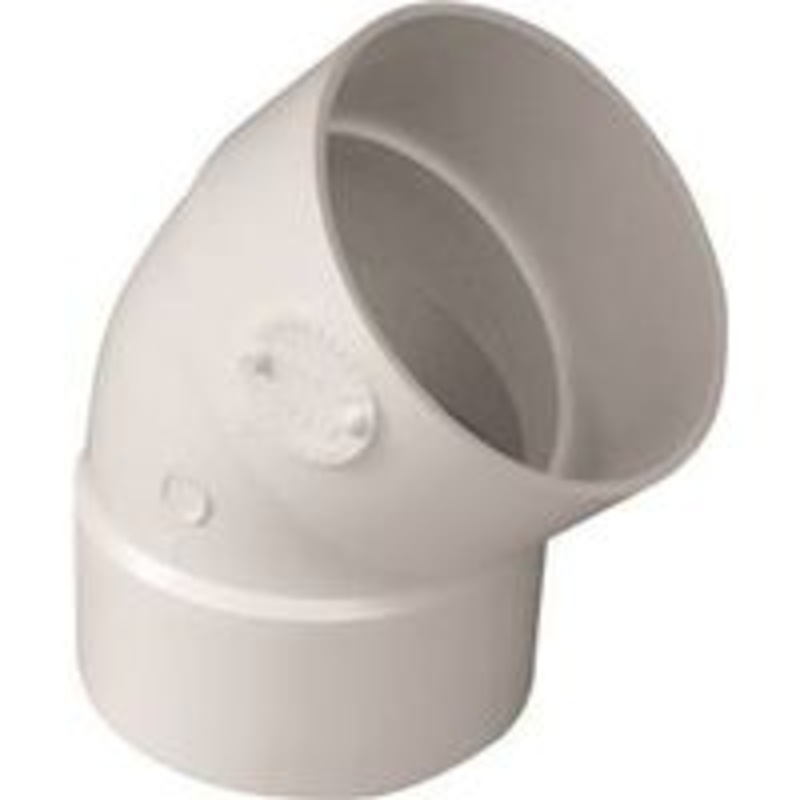 4 S&D 45-Degree Elbow Pipe Fitting