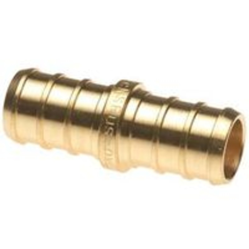 Coupler PEX 1/2 Brass