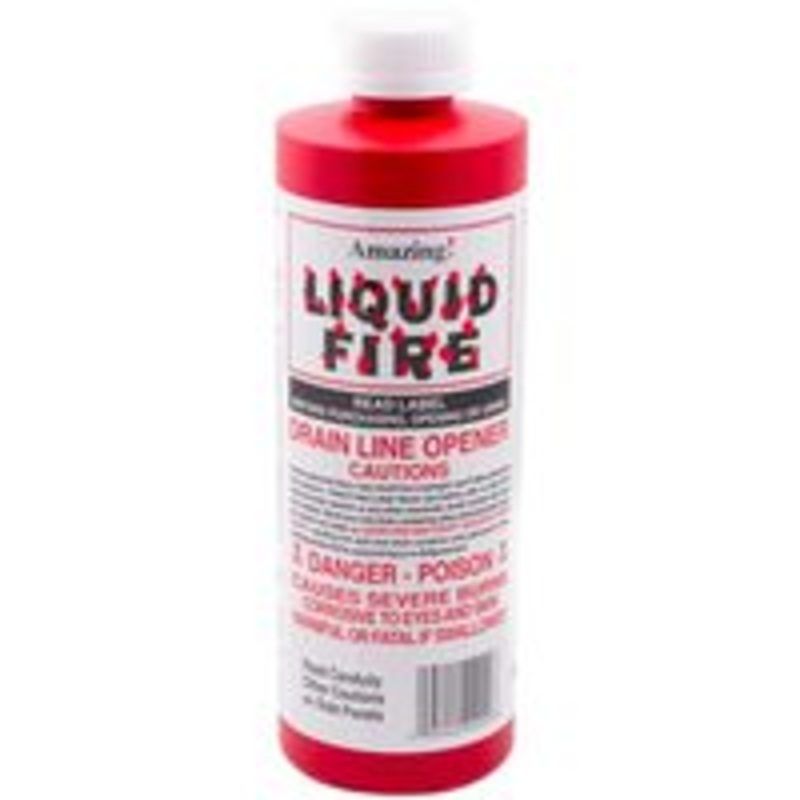 Drain Opener Liquid Fire 16 oz