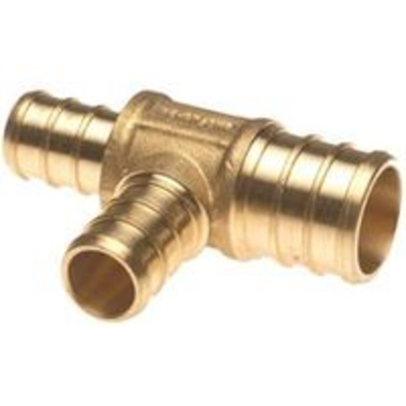 Fitting PEX Tee 3/4 x 1/2 x 1