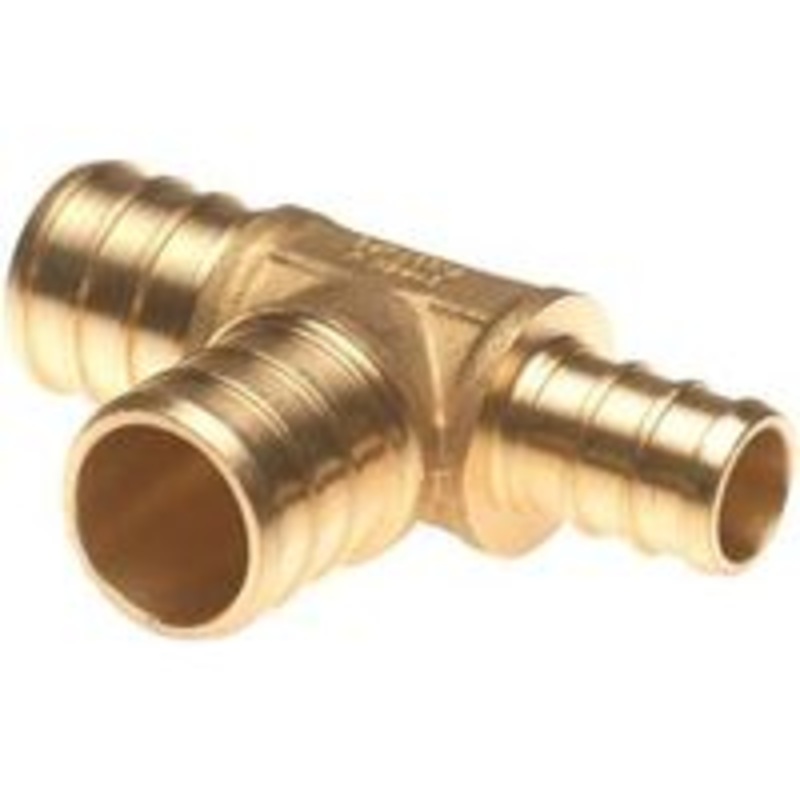 Fitting PEX Tee 3/4 x 1/2 x 3