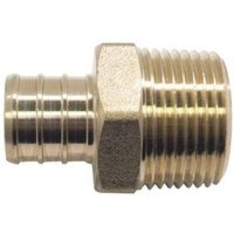 PEX 3/4 Brass Male Adapter
