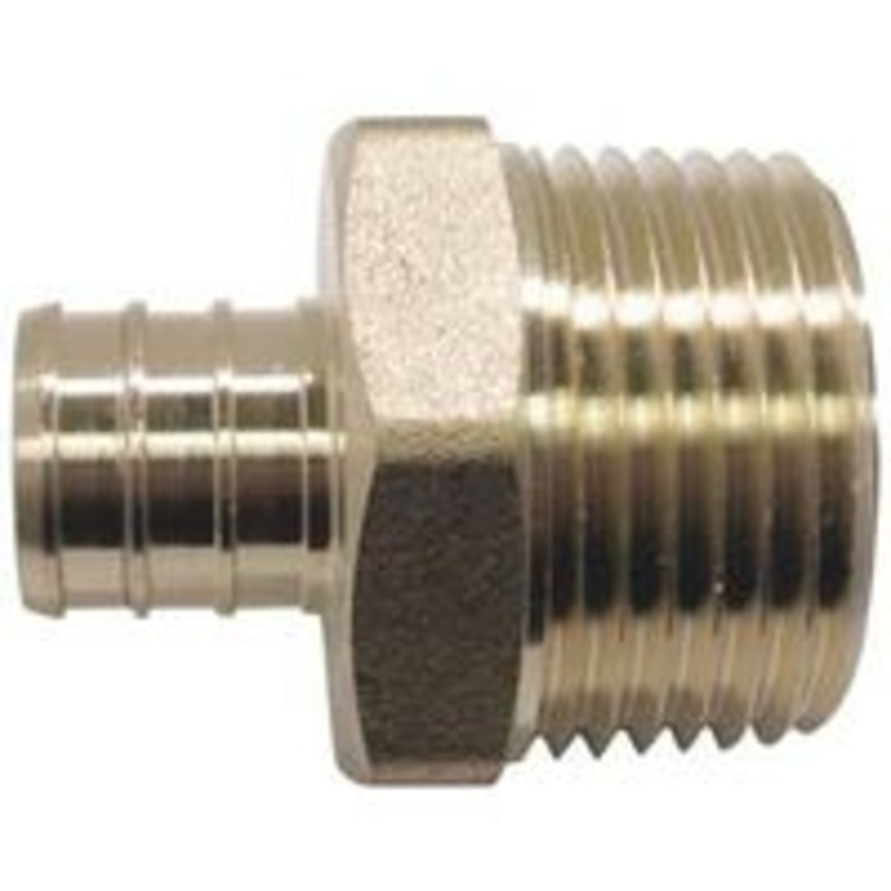 PEX Adapter 3/4 x 1 Brass