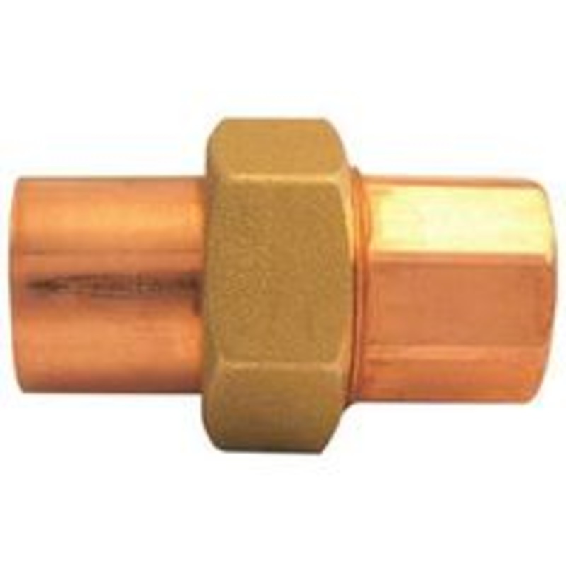 1/2 Copper Union Fitting
