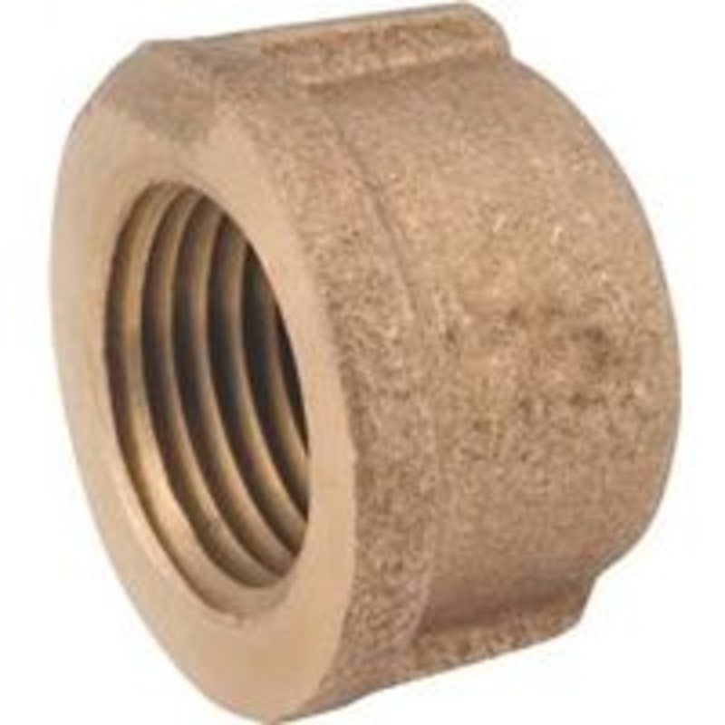 1/4 Brass Pipe Cap