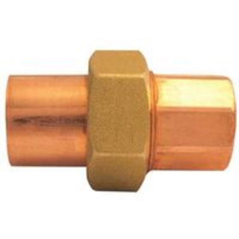 1 Copper Union Pipe Fitting