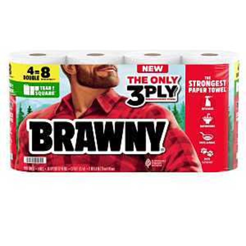 Brawny 3-Ply Paper Towel Roll
