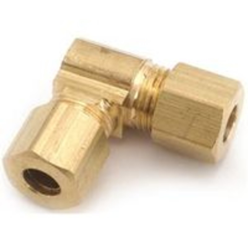 1/2 Brass 90-Degree Compression Elbow