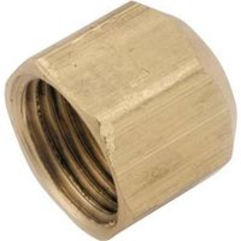 1/2 Brass Female Cap Fitting