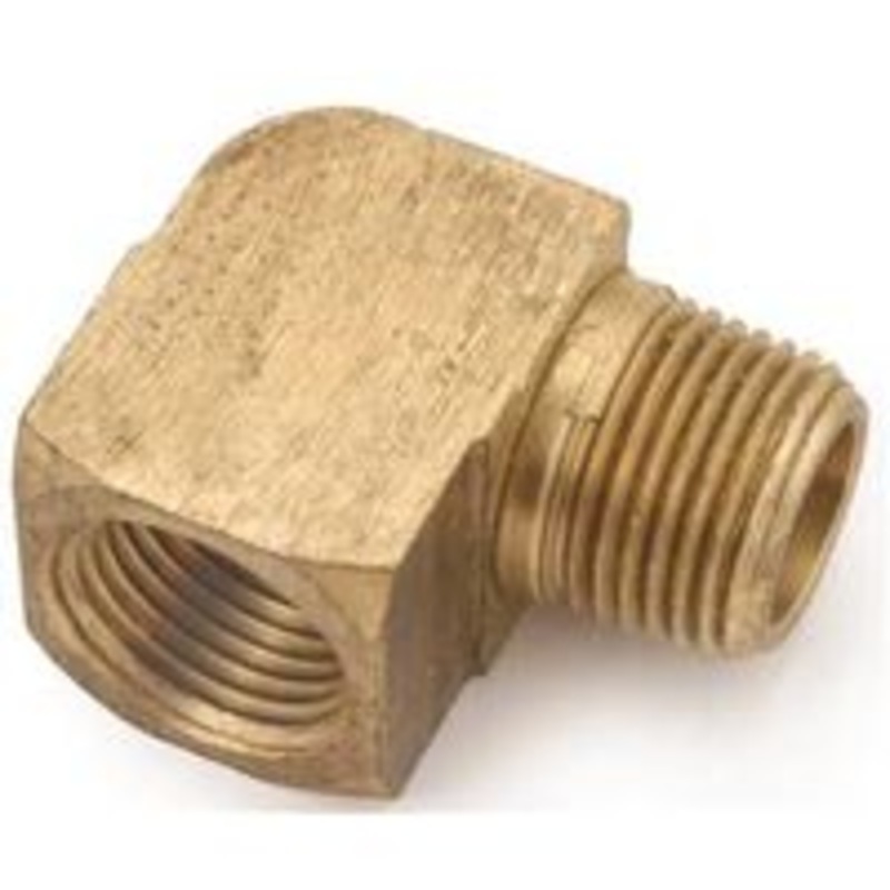 1/4 Brass 90-Degree Street Elbow
