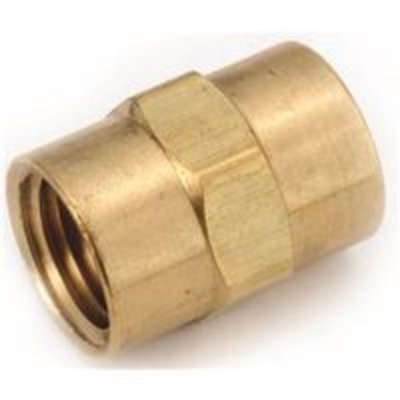 1/4 Brass Coupling for Plumbing