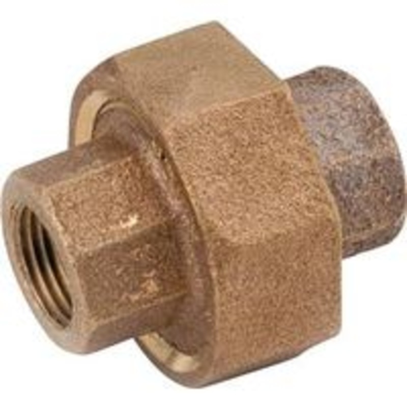 1 Red BRS Union Pipe Fitting