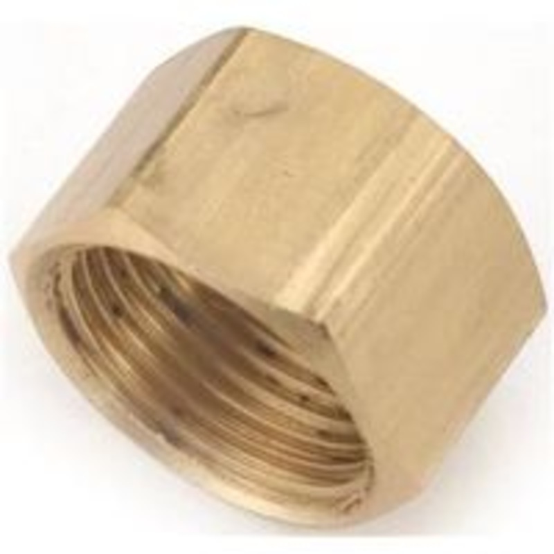 3/8 Brass Compression Cap