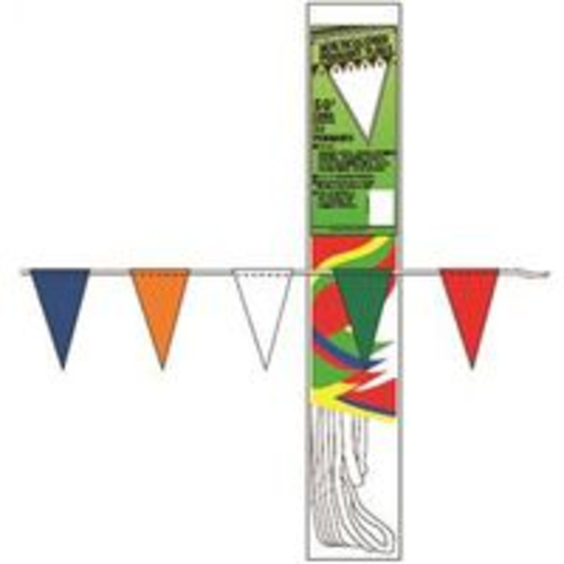 50ft V-Shaped Flag Pennant