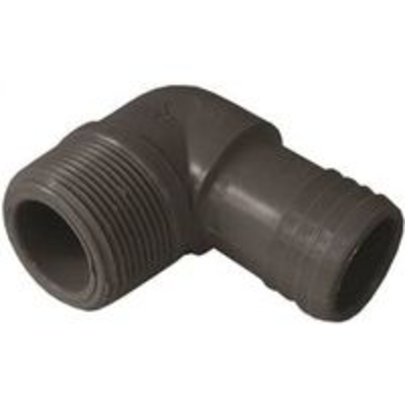 1-1/2 x MPT Polypropylene Elbow
