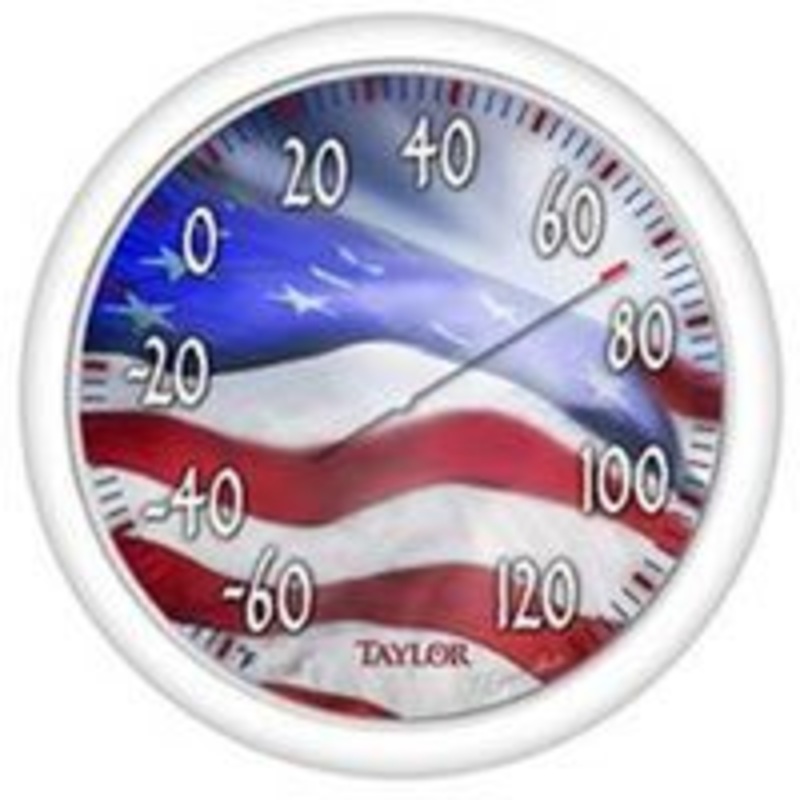 13.5-Inch Flag Thermometer
