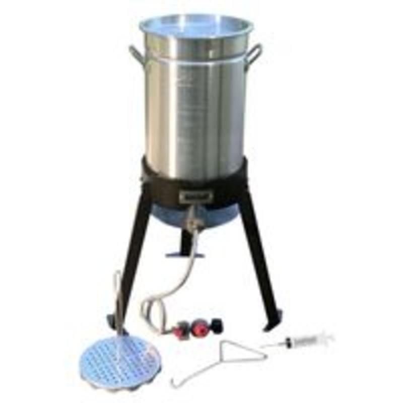 30 Qt Aluminum Turkey Fryer (22.5 lbs)