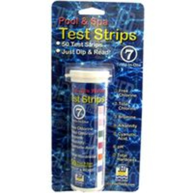 7-Way Pool Test Strips – 50 Count