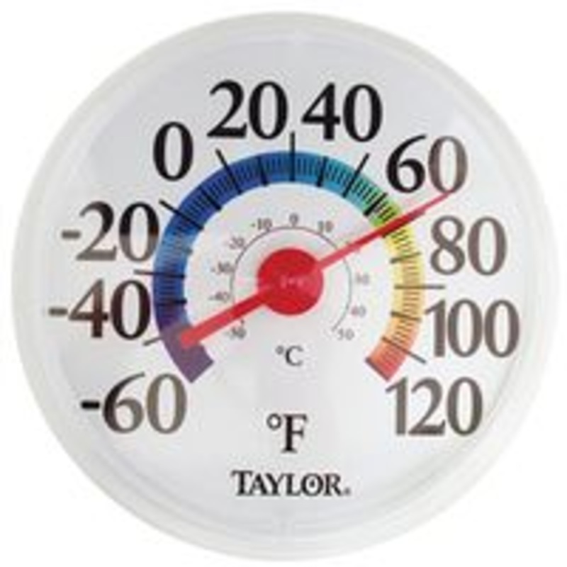 Indoor/Outdoor Rainbow Thermometer