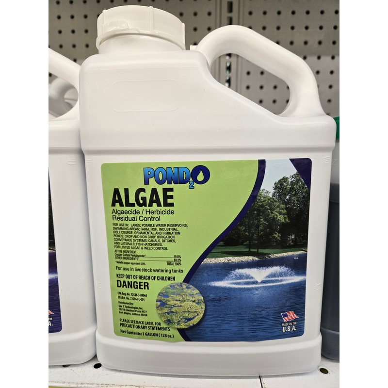 Pond 2O Algaecide – 1 Gallon