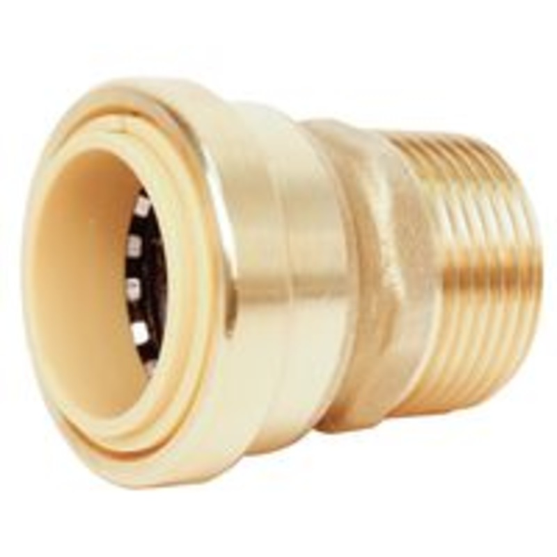Pushfit Adapt 3/4 x 3/4 Male Pipe Thread Fitting