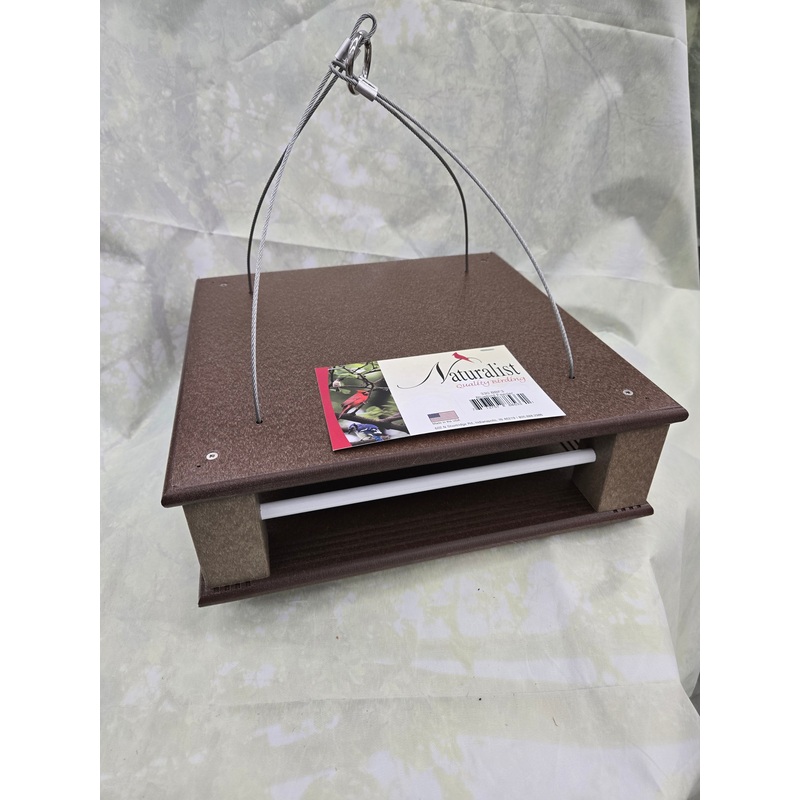 Bluebird Feeder – Poly Brown (4 lbs)