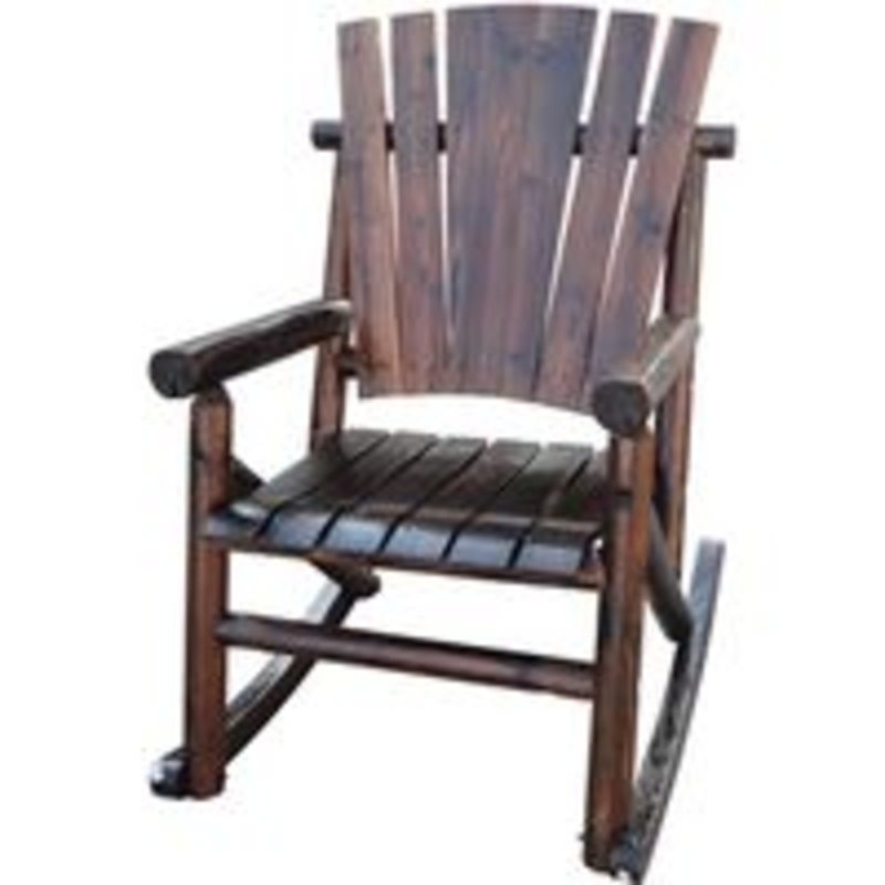 Char Log Rocker Chair