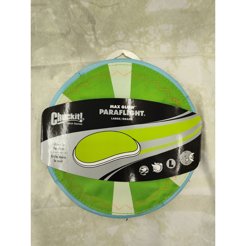 Chuckit! Paraflight Dog Toy – Large, Green