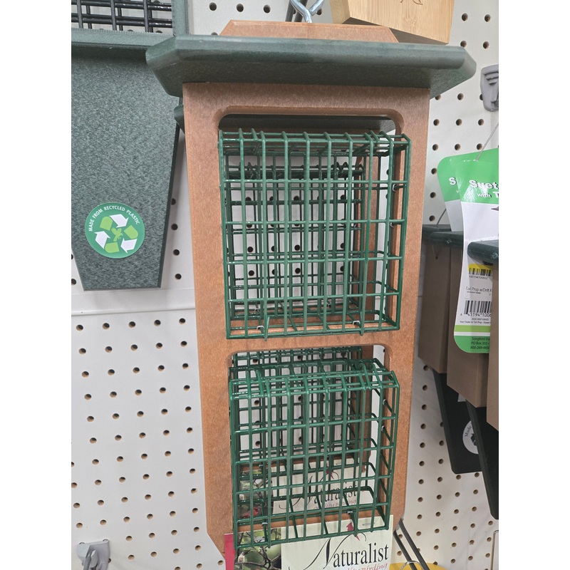 Double Suet Feeder (2 lbs)