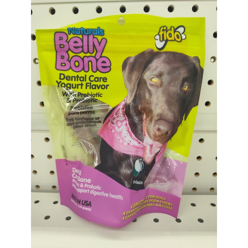 Fido Large Belly Bones 4-Pack