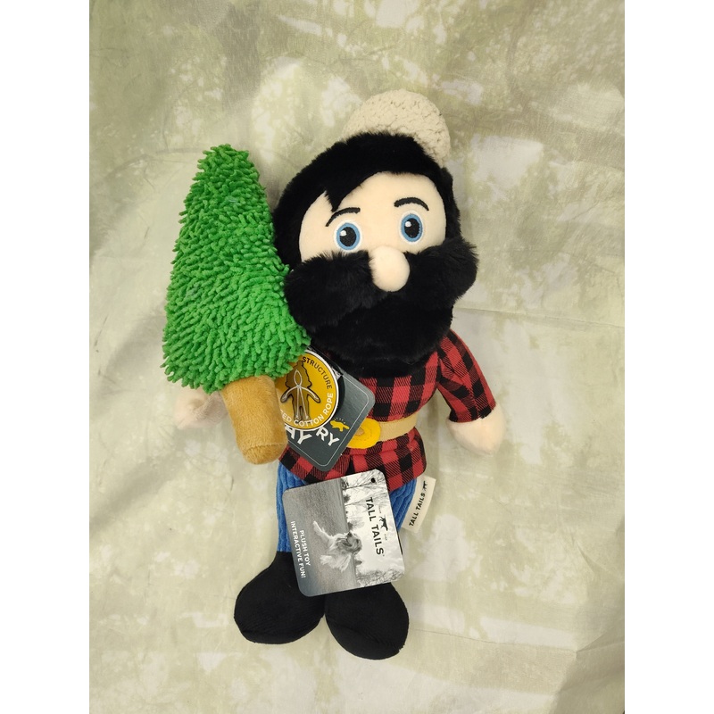 Paul Bunyan Plush Toy for Pets