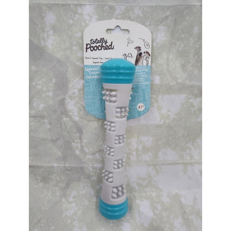 8.5 Small Teal Chew/Squeak Stick