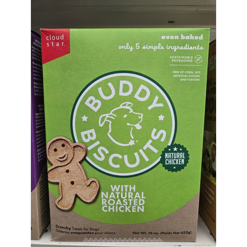 Buddy Bisc Organic Roasted Dog Treats