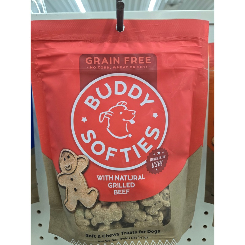 Buddy Bites Soft Chew Biscuit Gluten-Free Pet Treats
