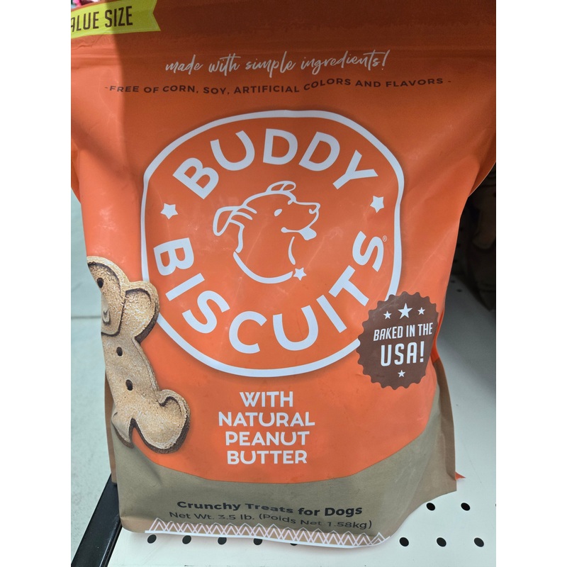 Buddy PNBT Biscuit 3.5 lb Pet Treats