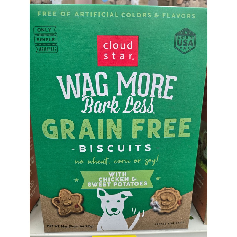 Wag More Chicken and Sweet Potato Dog Treats 14 oz.