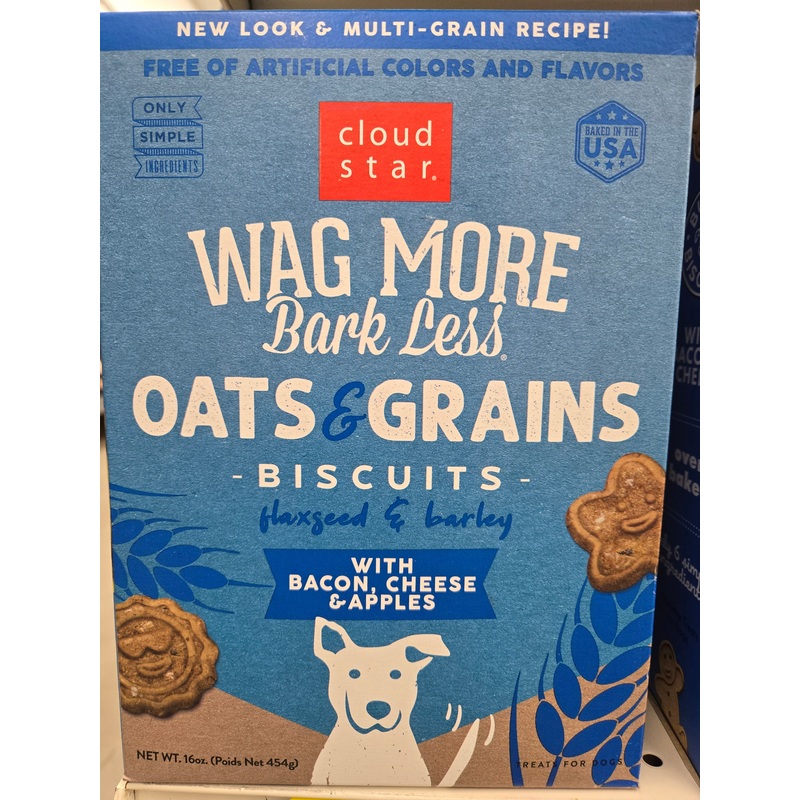 Wag More Crunch Bacon, Cheese & Apple Pet Treats