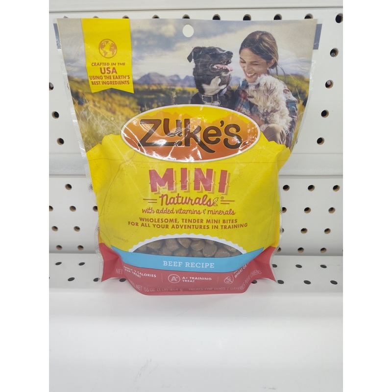 Zuke’s Mini Beef Dog Treats (16 oz.)