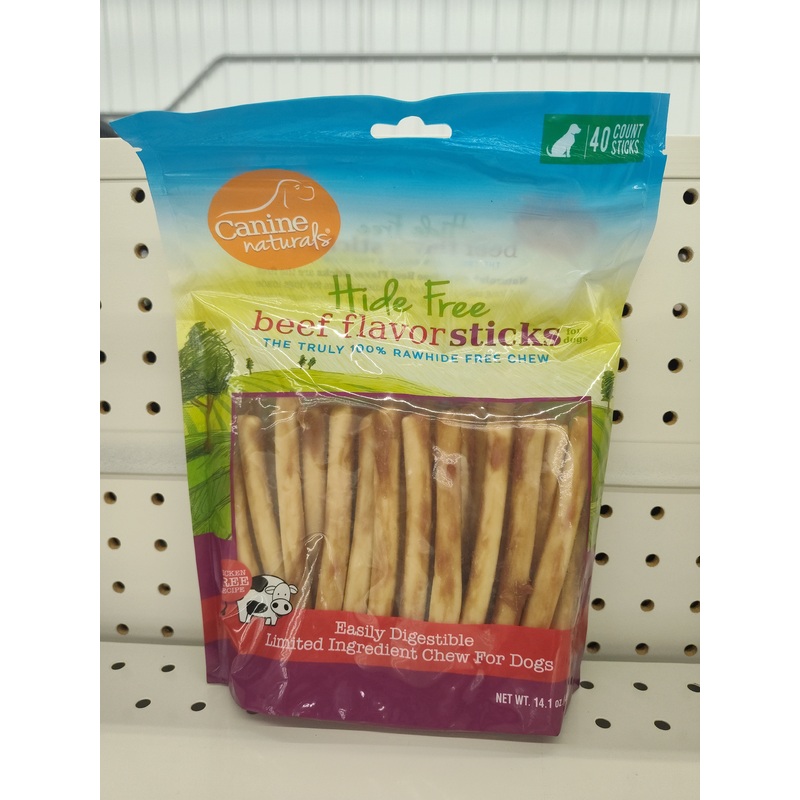 Canine Natural Beef Chews 40-Pack