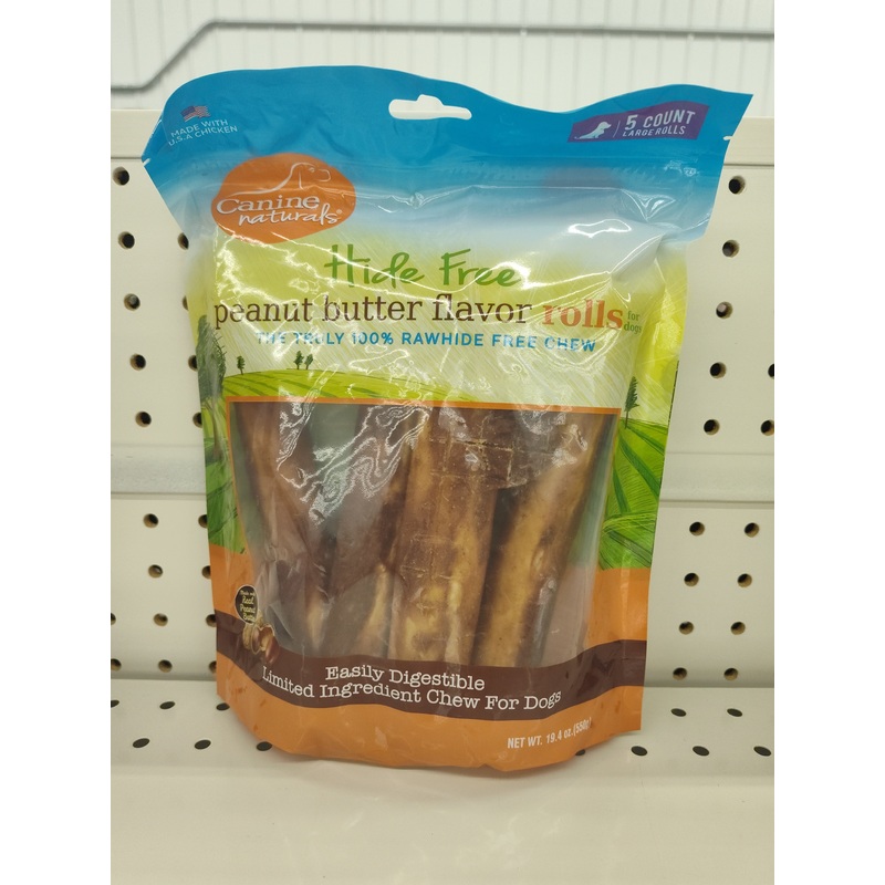 Canine Natural Peanut Butter Roll 5-Pack